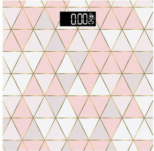 Ankor Digital Bathroom Scale Rose Gold Golden Rhombus 813711