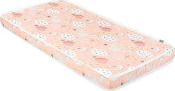 Kikka Boo Στρώμα Κούνιας Fantasia Clouds Peach 70x140x9cm