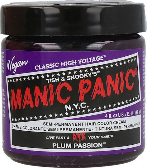 Manic Panic Classic High Voltage Temporäre Haarfärbung Plum Passion 118ml