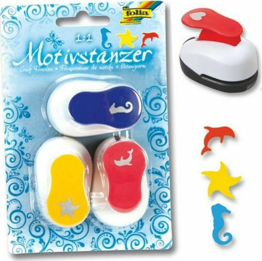 Folia Craft Punches with Christmas Designs 7009