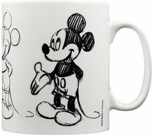 Taza Mickey Mouse Sketch Process