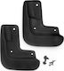 Novline Front Car Mudguards Front for Mitsubishi Outlander 5D 2014 2pcs 2pcs