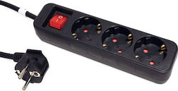 Roline Power Strip 3 Sockets with Cable 3m Roline Power Strip 3 Sockets with Cable 3m