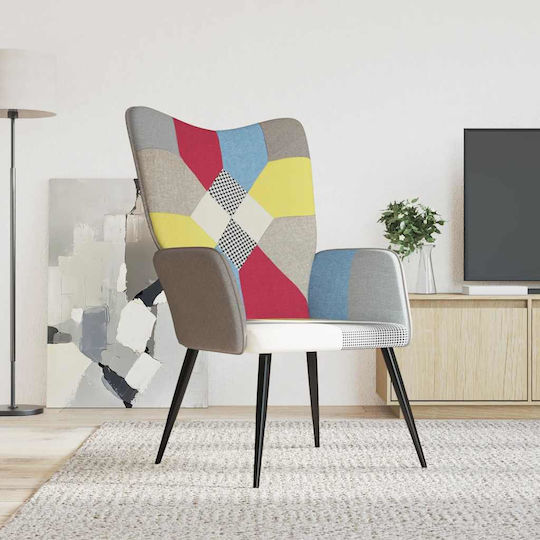 Ohrensessel Mehrfarbig 61x70x96.5cm