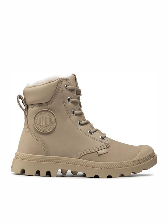 Palladium Pampa Herren Stiefel Beige