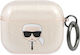 Karl Lagerfeld Karl`s Head Glitter Θήκη Σιλικόν...