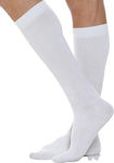 Powerpharm Kepler Graduated Compression Calf High Socks 18-22 mmHg White