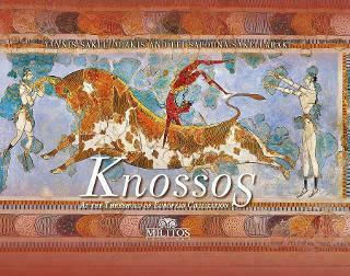 Knossos, At the Threshold of European Civilization, (Εξώφυλλο Τοιχογραφία με Ταυροκαθάψια)