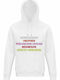 Unisex Hoodie, Organic " Harry Potter Spells " White