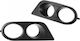 Car Brand Logo BMW M3 / E46 / Series 3 (E36) / E90 / E92 / F30 Covers for Two Openings for Fog Lights for M3 Bumper for BMW E46