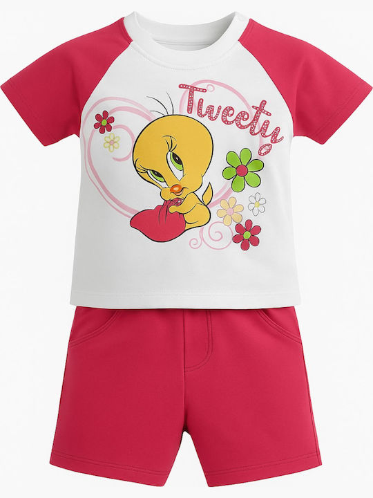 Beboulino Pijama pentru copii De iarnă Roz