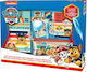 Kids Licensing Paw Patrol Kinder Schreibwarenset mit Bleistift, Spitzer, Radiergummi, Notizbuch, Kugelschreiber, Mechanischer Bleistift, Lineal und Etui