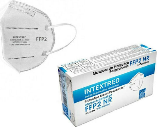 Intextred Schutzmaske FFP2 Weiß 1Stück