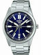 Casio Men's Watch 41mm Battery with Silver Metal Bracelet