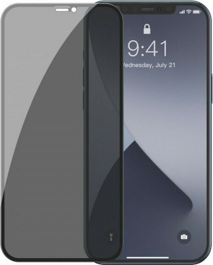 Privacy Full Face Tempered Glass Black (iPhone 8 Plus / 7 Plus)