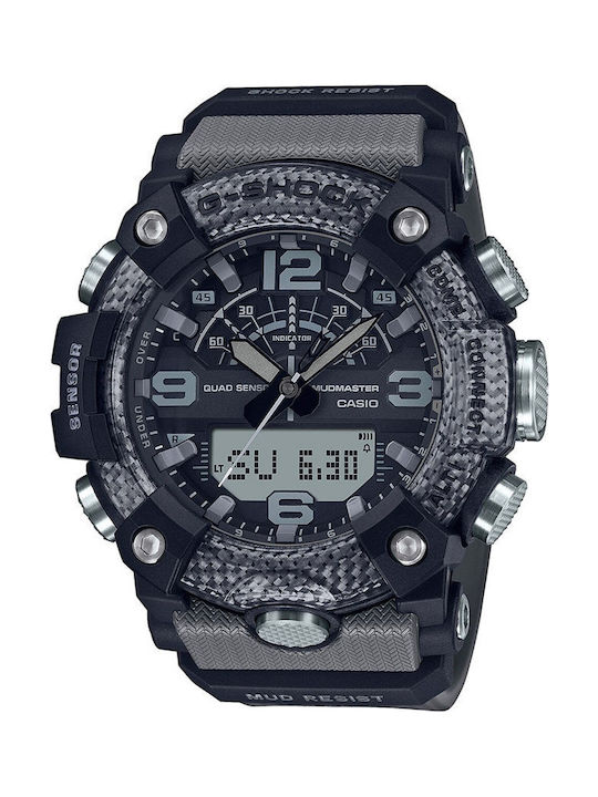 Casio G-Shock Master of G-Land Mudmaster Ceas Cronograf Baterie cu Negru Brățară din cauciuc