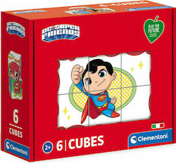 Kids Puzzle DC Comics Super Hero for 2++ Years 6pcs Clementoni