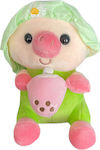 Joid Pig Green Furry 25cm