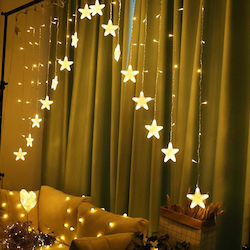 136 Lights LED 3m. Warm White type Curtain 1pcs 136 Lights LED 3m. Warm White type Curtain 1pcs
