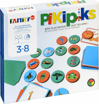 Brettspiel Pikipiks (EN) für 2 Spieler Ab 3+ Jahren Oxybul