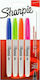 Sharpie Permanent Fine Permanent Markers Multicolour 4pcs