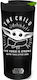 Stor Star Wars: The Mandalorian - Grogu Glass Thermos Stainless Steel 425ml Black with Mouthpiece