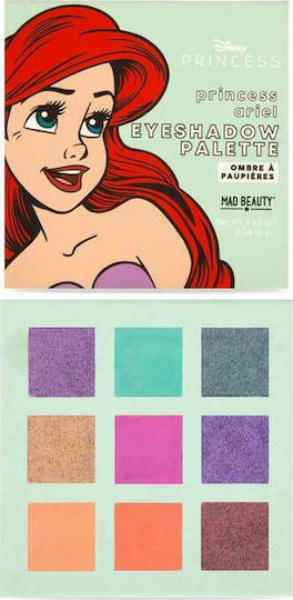 Mad Beauty Disney Mini Eyeshadow Palette Eye Shadow Palette in Solid Form 1.1gr