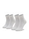 Calvin Klein Μονόχρωμες Κάλτσες Λευκο 2Pack