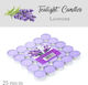 Scented Tealights Lavender Purple 25pcs