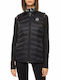 Kurz Damen Ärmellos Puffer Jacke Anthracite