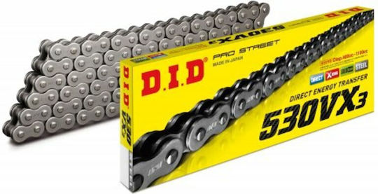 DID Drive Chain 530VX3 for Honda CBR 600 for Yamaha YZF-R6 108L