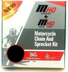 MHQ Chain & Sprocket Kit (15-44-428) for Modenas Kriss 108L