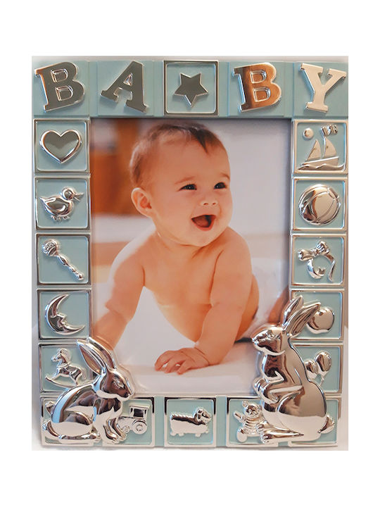 Karvounis Silver Photo Frame 10x15cm