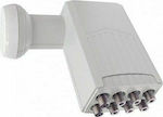 Illusion Octo LNB 8 Outputs 0.3dB