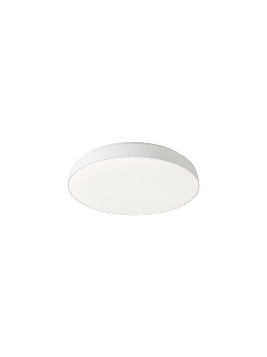 Redo Group Erie Modern Metallic Ceiling Mount Light with Integrated LED in White color 41.5pcs