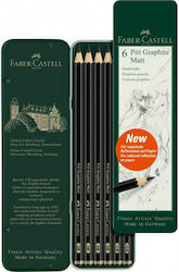 Faber-Castell Pitt Graphite Σετ 6 Μολύβια