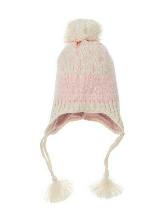 Kids Beanie 2120-02 Girl (1-4 Years) Beige