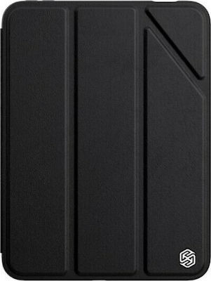 Nillkin Bevel Leather Flip Cover Δερματίνης Μαύρο (iPad mini 2021)