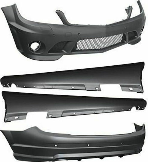 Body Kit Αυτοκινήτου Συμβατό με Mercedes-Benz C Class W204 2007-2011 AMG Design