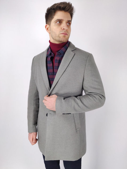Leonardo Uomo Men's Coat Gray