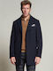 Herren Mantel Marineblau