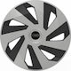 Versaco Car Hubcap Set Vector with Ford Emblem 14" 4pcs Silver