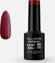 Elixir Semi Gel Ημιμόνιμο Βερνίκι Νυχιών 587 Ty...