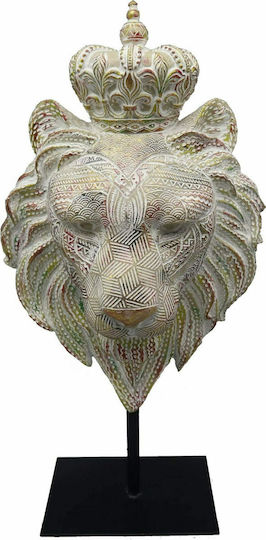 Espiel Декоративно Lion от Полирезин в Колоритен 19.8x13x39см 1бр