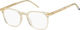 Tommy Hilfiger Plastic Eyeglass Frame Beige TH1...