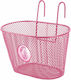 Horse Bicycle Basket Pink