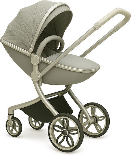 Beboulino Aiolos Adjustable 2 in 1 Baby Stroller Suitable for Newborn Light Grey