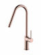 Imex Kenia Tall Kitchen Faucet Counter Rose Gold