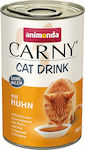 Animonda Carny Cat Drink Nasses Katzenfutter für Katze in Dose mit Huhn 140gr 83591