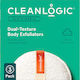 Cleanlogic Body Exfoliators Cleanlogic Sustainable Dual Texture Burete Bej 3buc